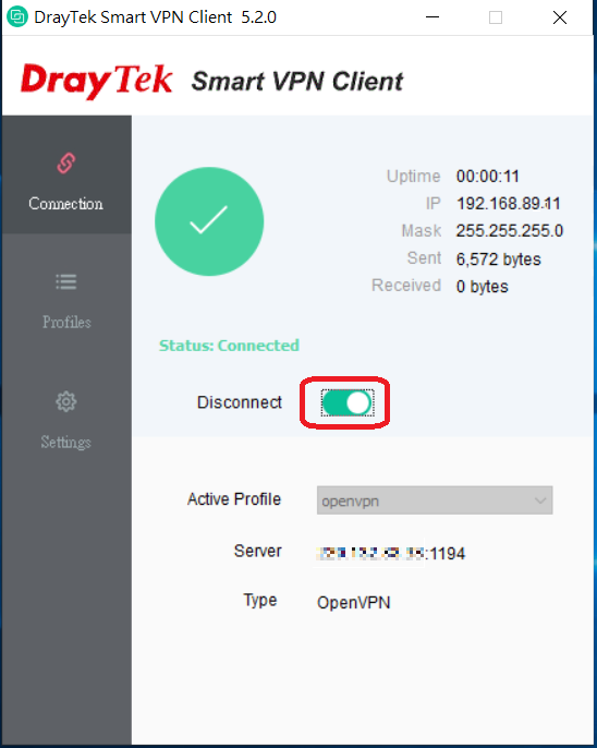 smart vpn client connect