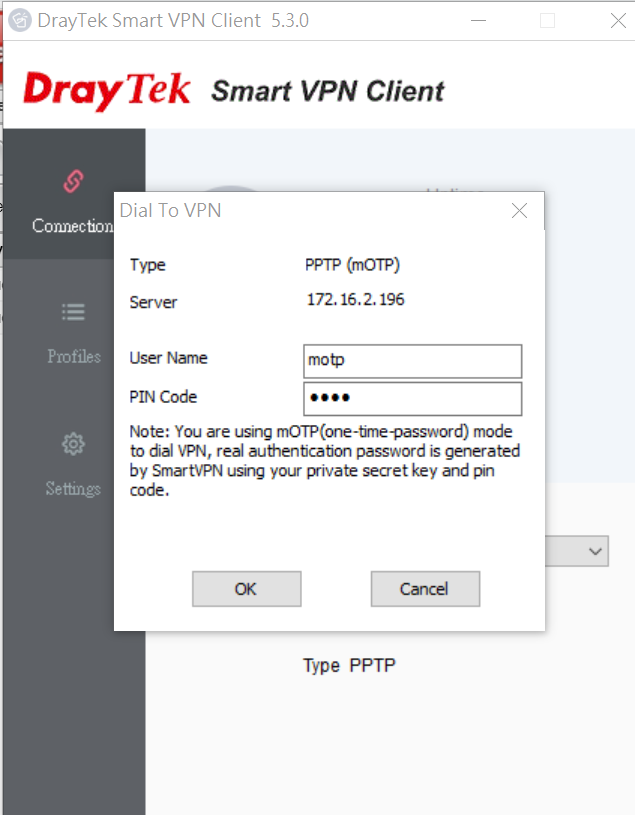 draytek vpn client windows 7 unknown error