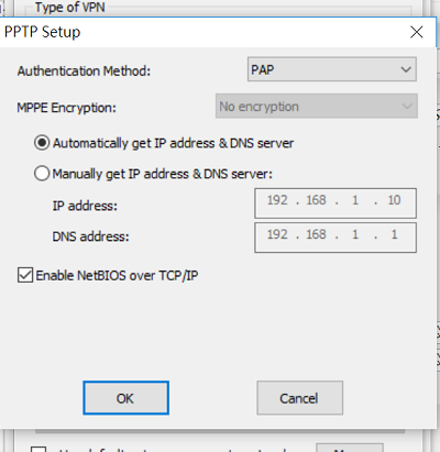 another screenshot of Windows Smart VPN Client