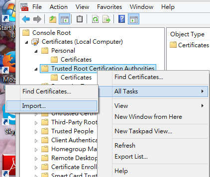 a screenshot of Windows Console