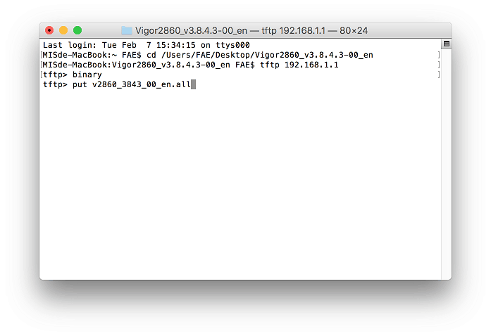 a screenshot of macOS terminal