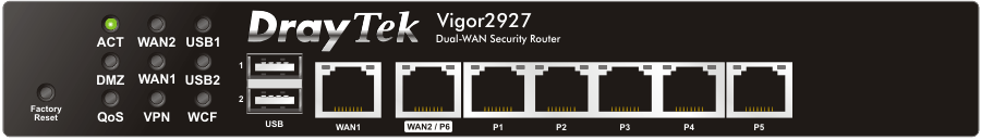 Vigor2927 in TFTP mode