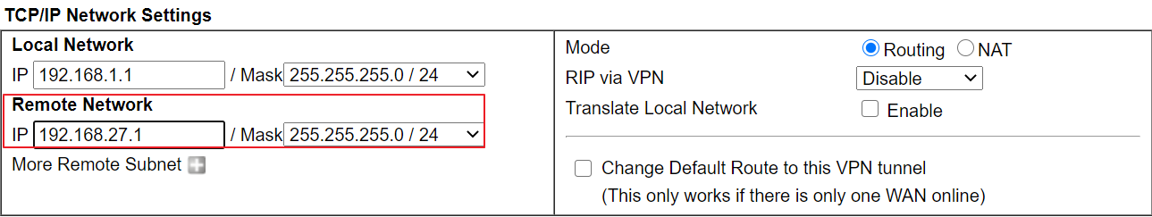 thiết lập vpn server vpn tcpip settings