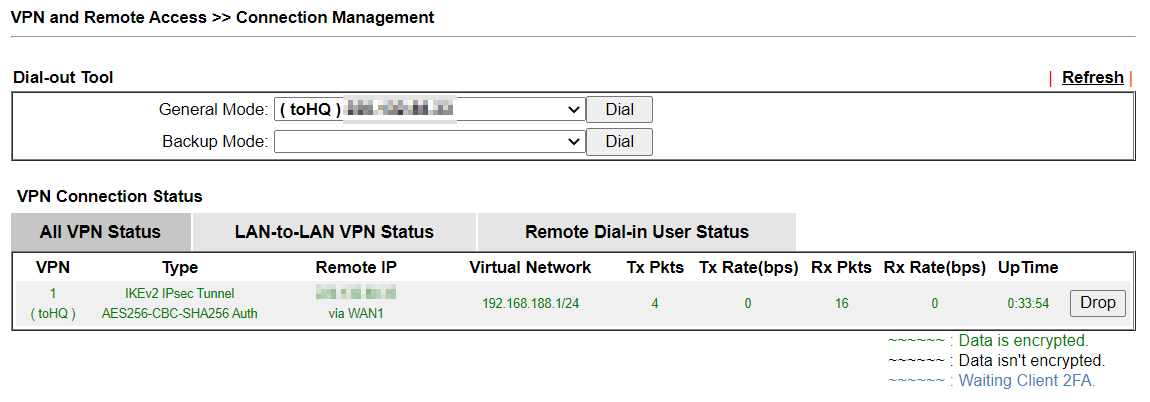 IKEv2 VPN with ID between DrayTek Routers | DrayTek