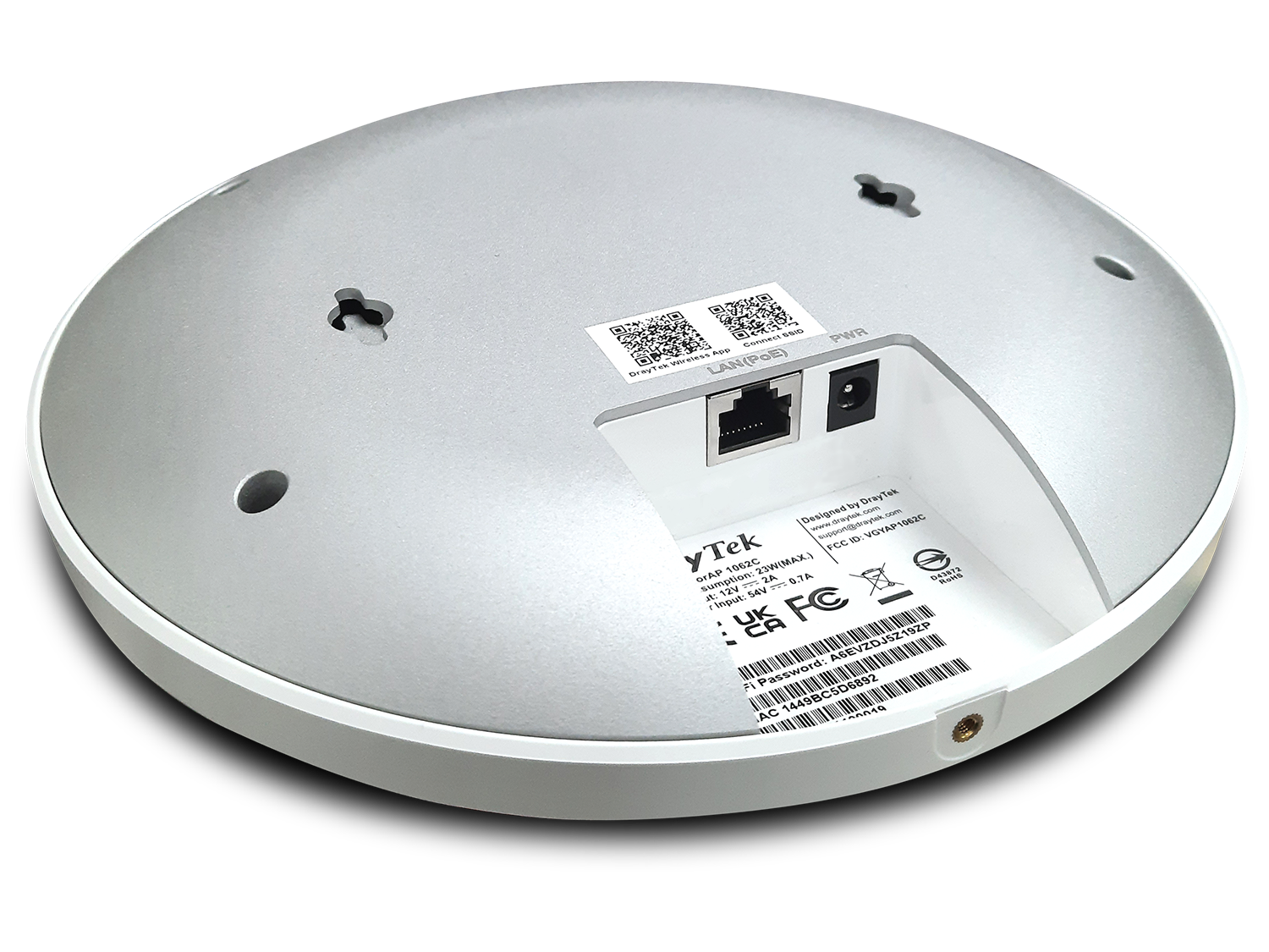 The back view of VigorAP 1062C