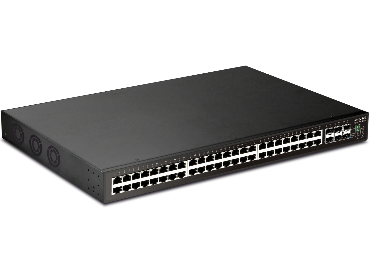 DrayTek VigorSwitch P2542xh 左側照片