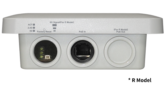 port view of VigorAP 918R
