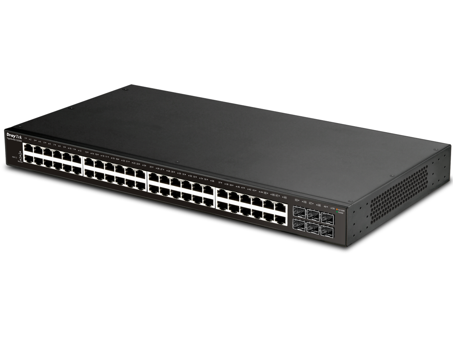The right view of DrayTek VigorSwitch G2500