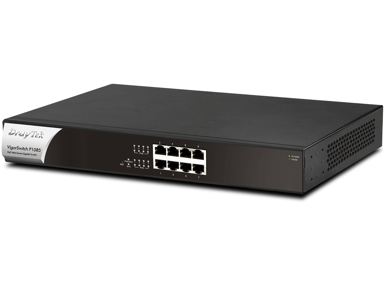 The right view of DrayTek VigorSwitch P1085
