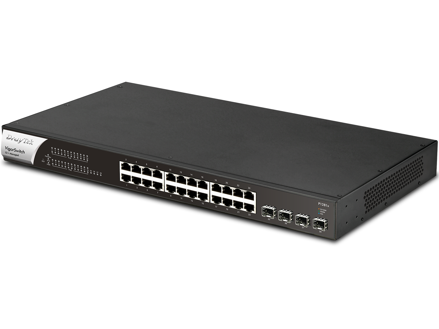 DrayTek VigorSwitch P1281x 右側照片