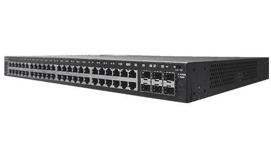right view of DrayTek VigorSwitch P2500