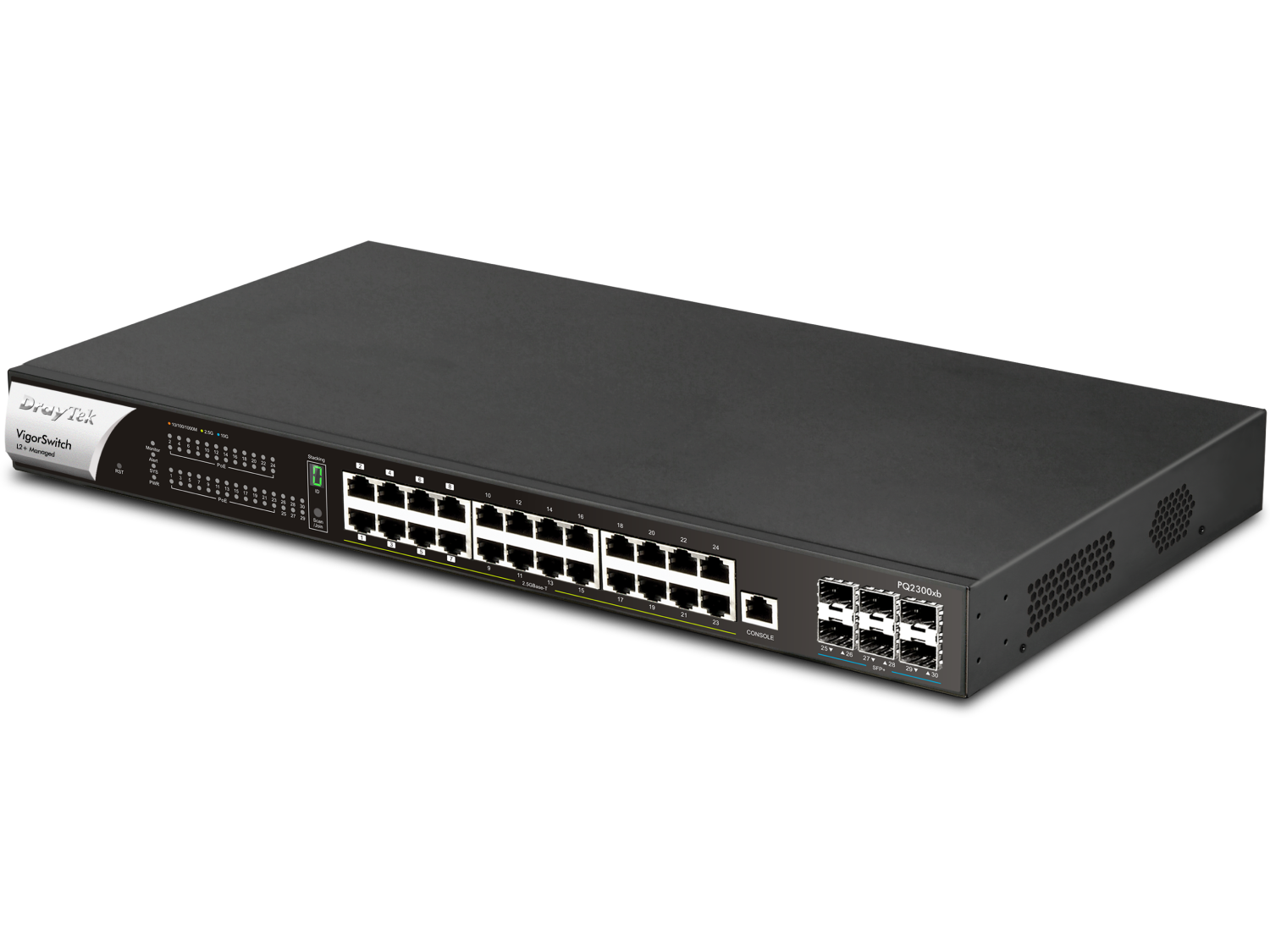 DrayTek VigorSwitch PQ2300xb 右側照片