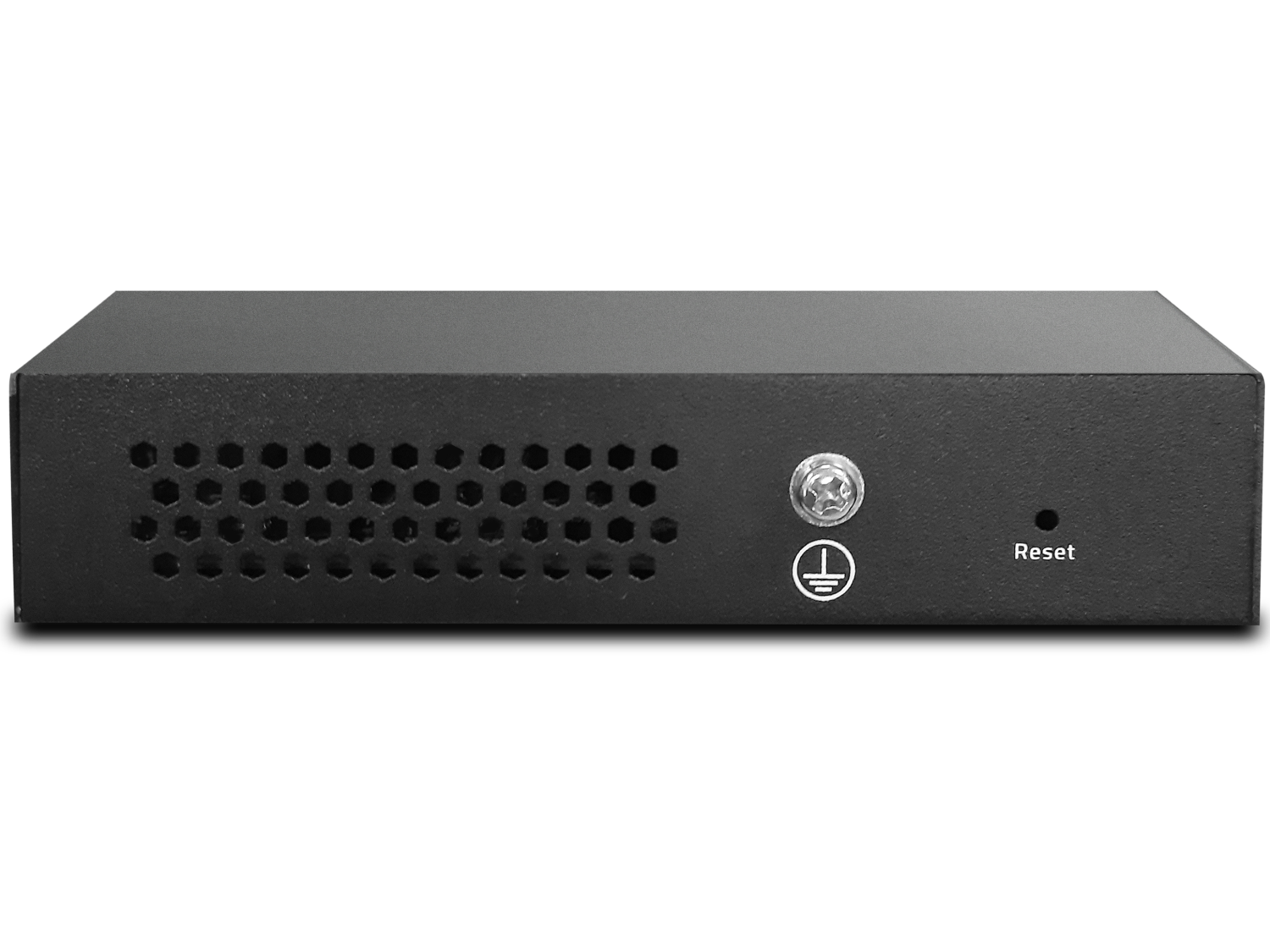 Back view of DrayTek VigorSwitch Q60x
