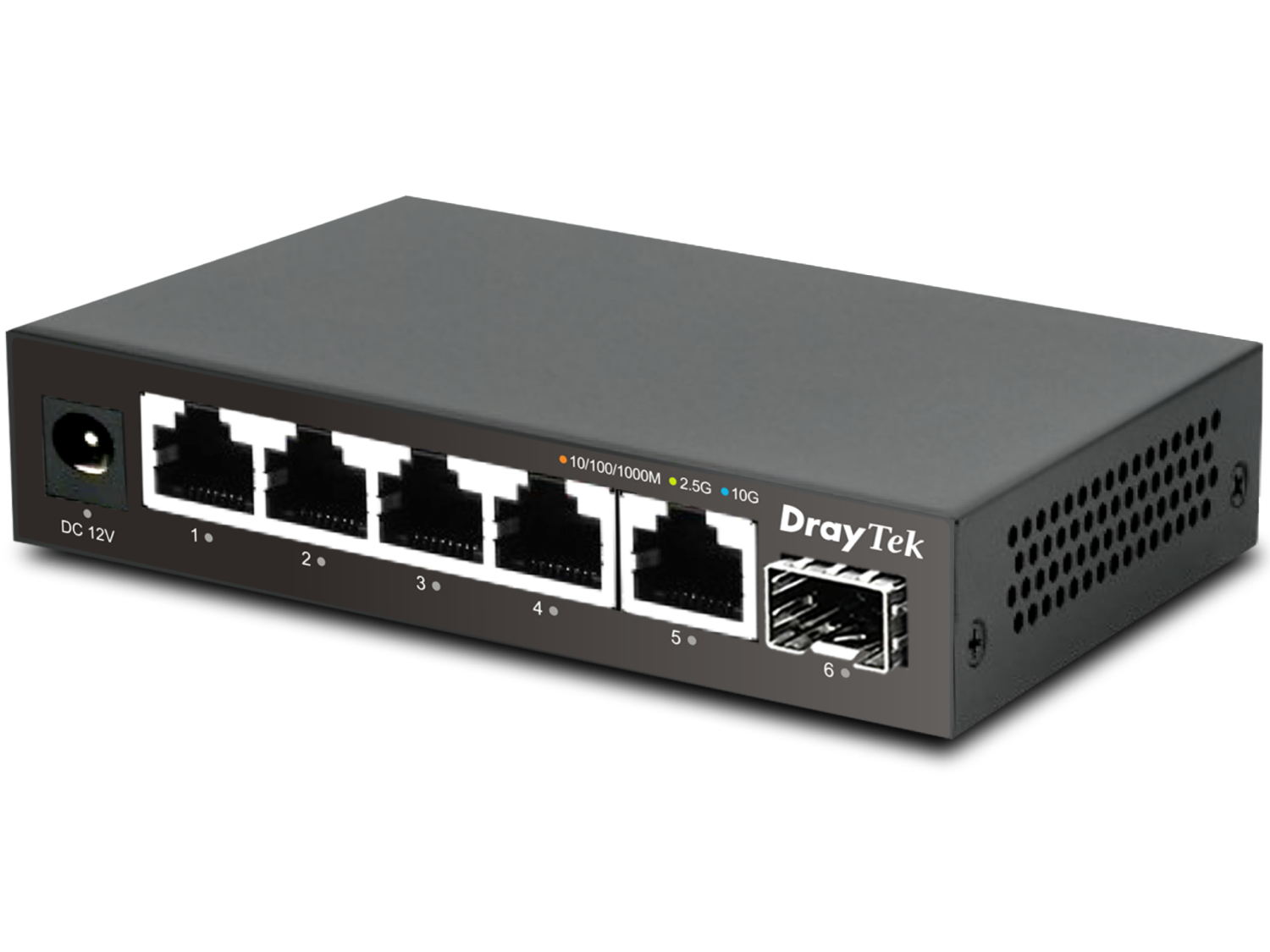 Right view of DrayTek VigorSwitch Q60x